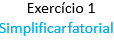 fatorial permuta��o