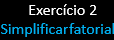 fatorial permuta��o