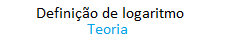 logaritmos